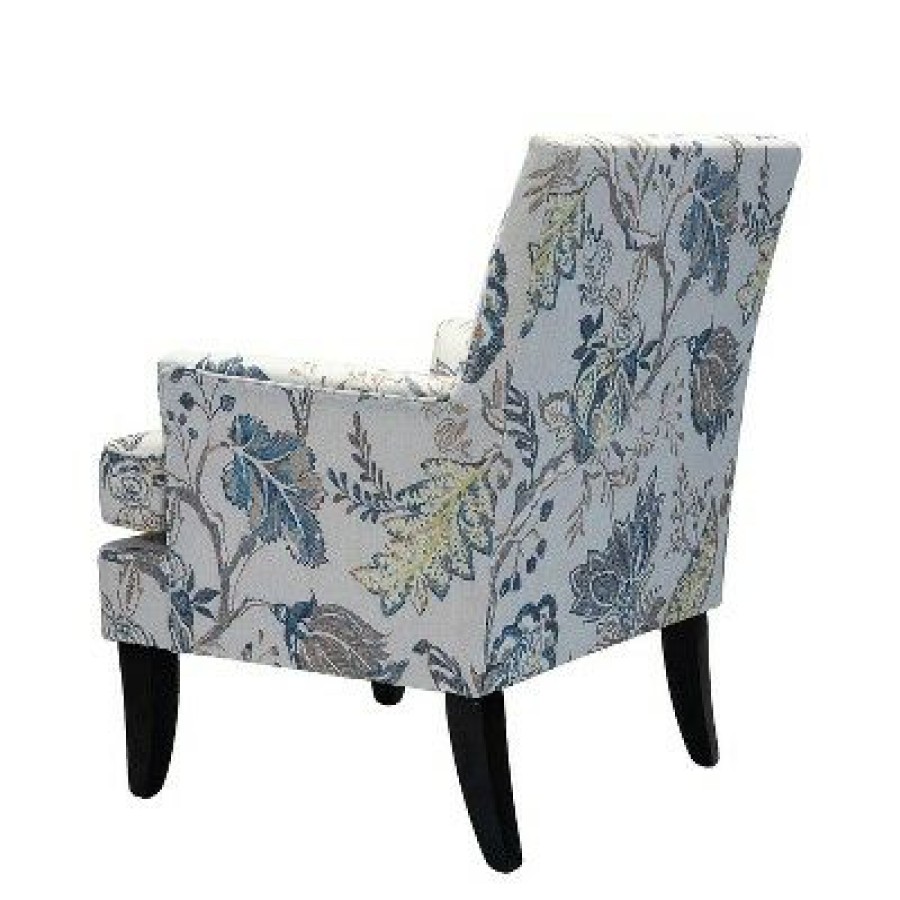 Sara Upholstered Accent Chair With Nail Head Trim | Karat Home | * Best