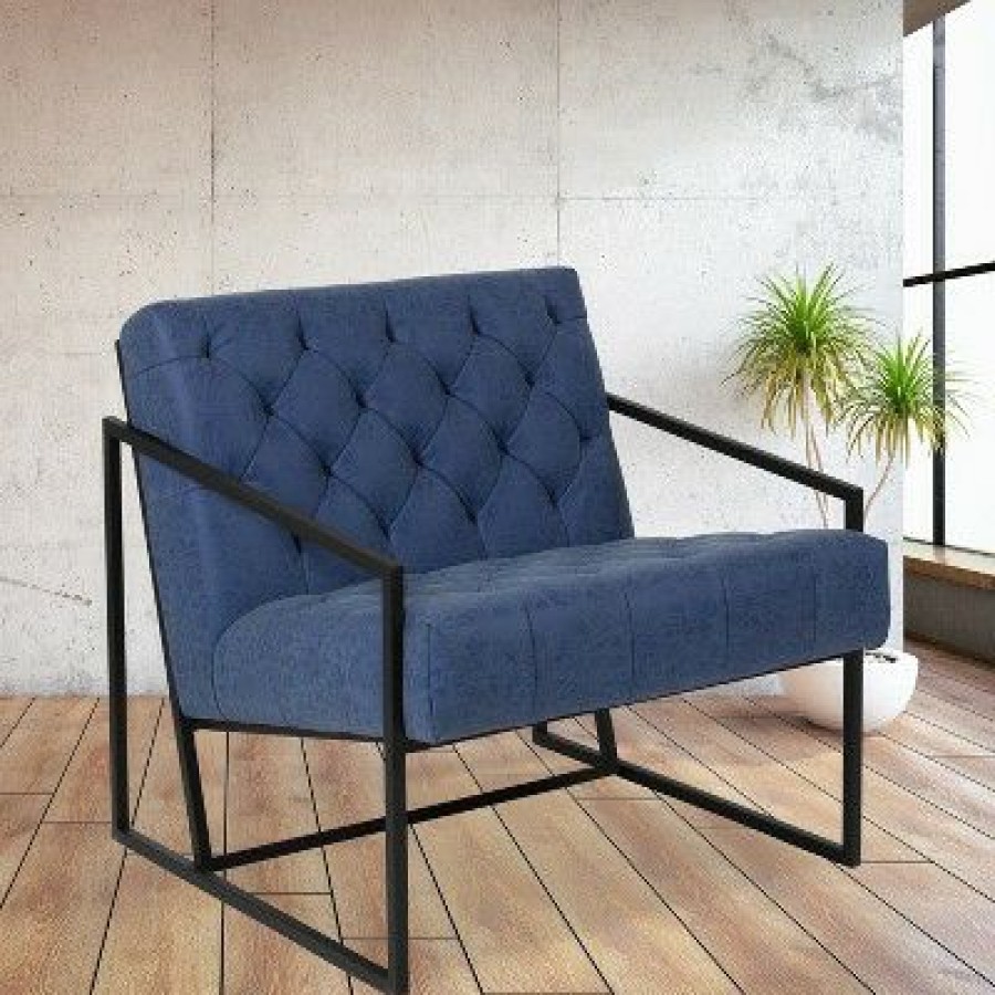 Flash Furniture Hercules Madison Series Tufted Lounge Chair | * New