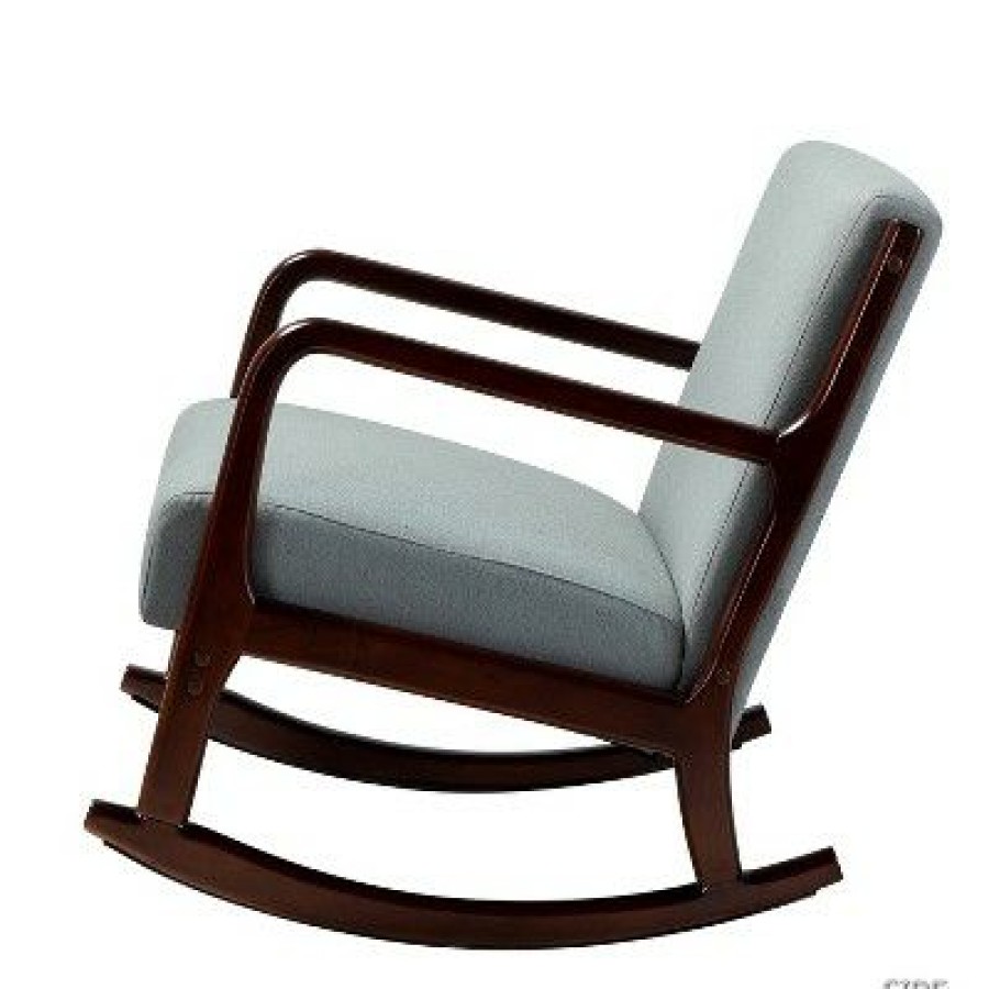 Rocking Chair With A Lumbar Pillow | Karat Home | * Wholesale