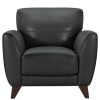 Armen Living Jedd Contemporary Chair Black | * Wholesale