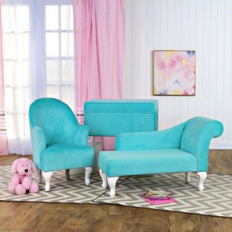 Kids' Velvet Settee Homepop | * Hot