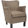 Jenny Arm Chair W/ Nail Heads Safavieh | * Best