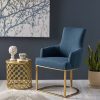 Gloria Modern Glam Chair Navy Blue Christopher Knight Home | * Wholesale