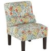 Burke Slipper Chair Cream Floral Threshold | * Online