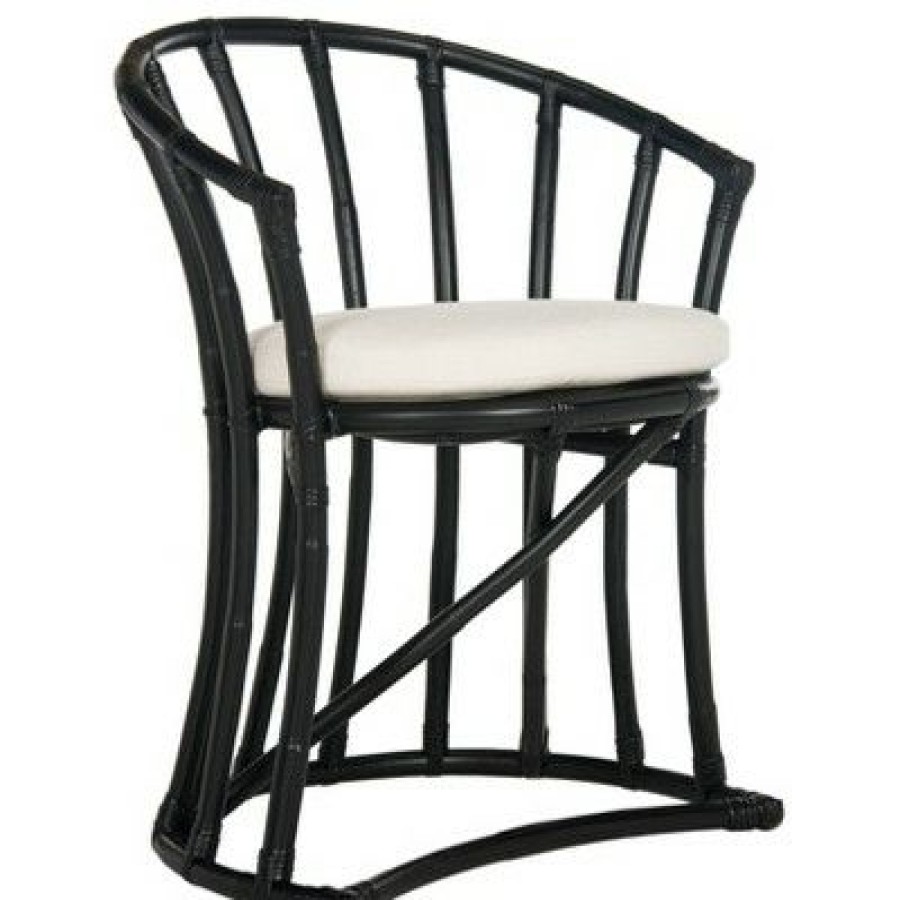 Bates Accent Chair Black Safavieh | * Best