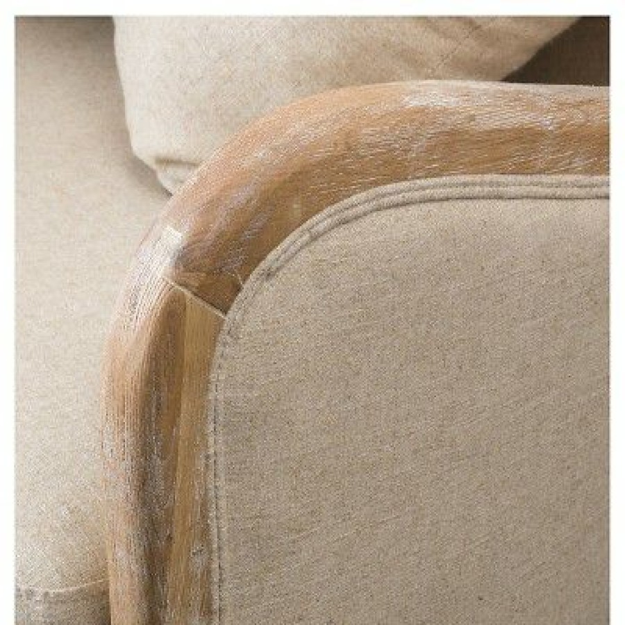 Crenshaw Fabric Wing Chair Beige Christopher Knight Home | * Online