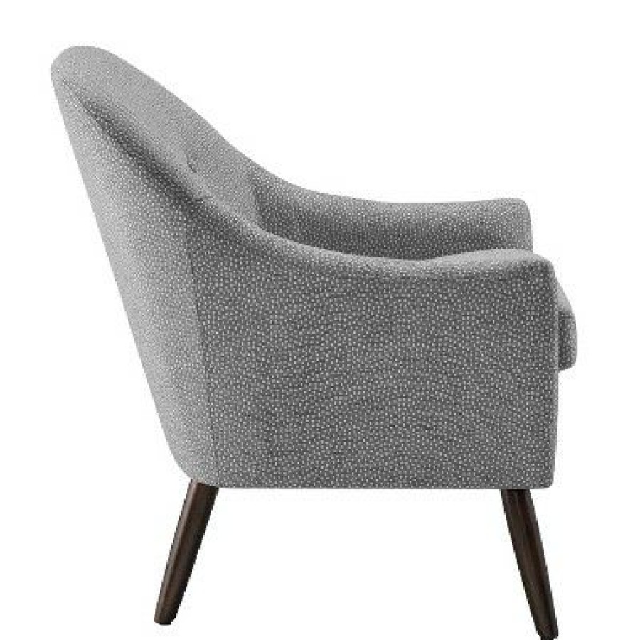 Clenna Accent Chair Gray Linon | * Wholesale