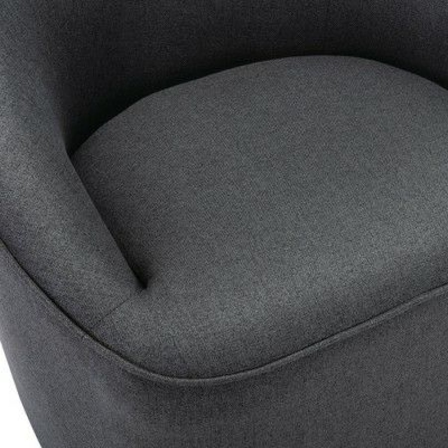 Eluxury Barrel Swivel Chair | * Clearance