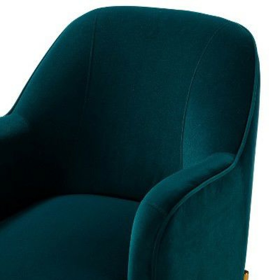 Odo Upholste Accent Arm Chair Velvet | Karat Home | * Wholesale