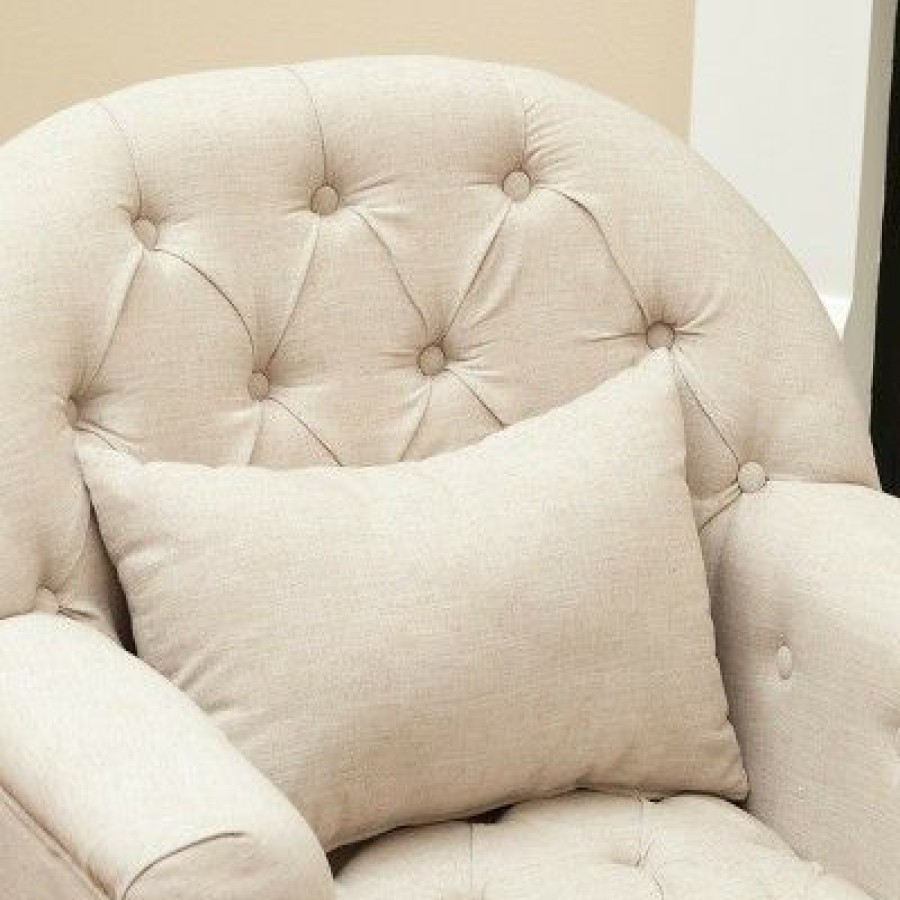 Anastasia Tufted Chair Beige Christopher Knight Home | * Wholesale