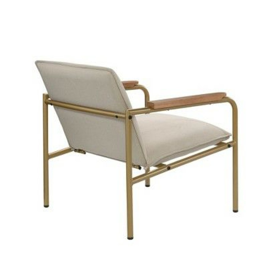 Coral Cape Lounge Chair Ivory Sauder | * Wholesale