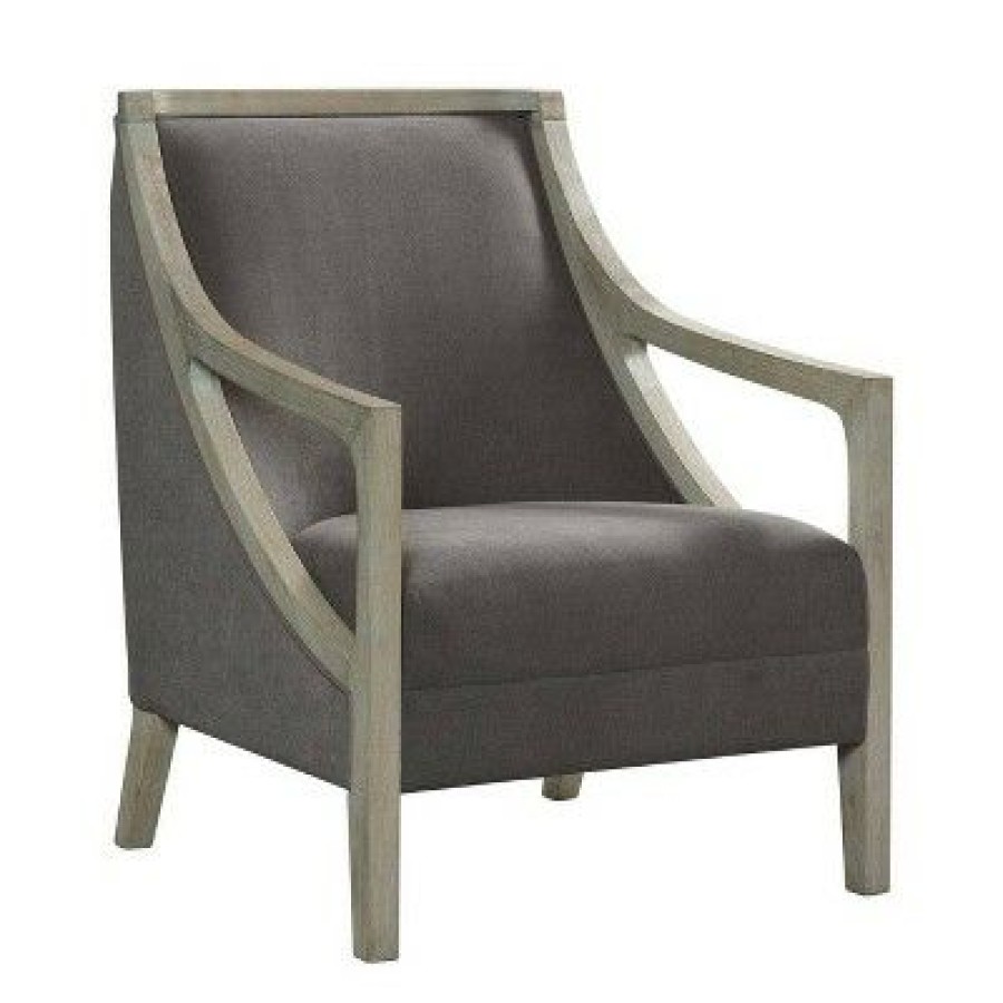 Dayna Accent Chair With White Wash Frame Picket House Furnishings | * Best