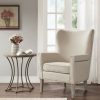 Madison Park Donner Accent Wingback Chair Natural | * Hot