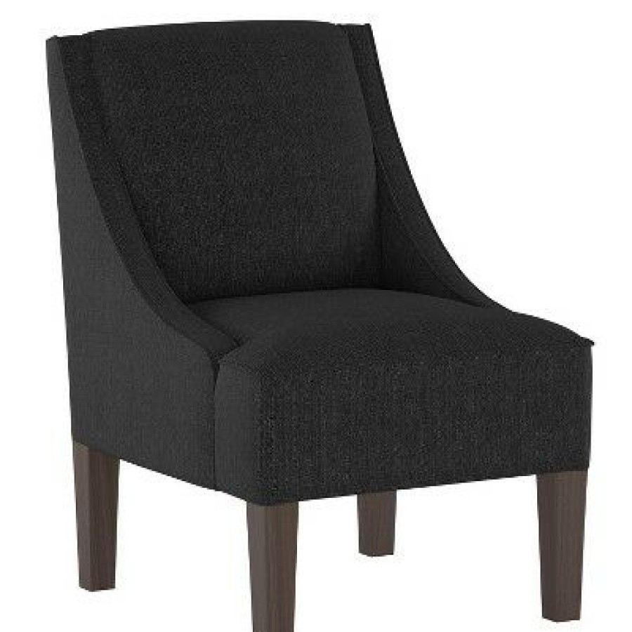 Hudson Swoop Armchair Black Threshold | * New