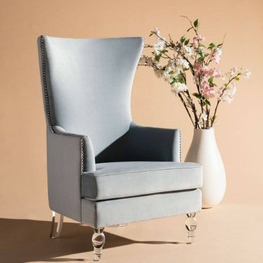 Geode Modern Wingback Chair Safavieh | * Best