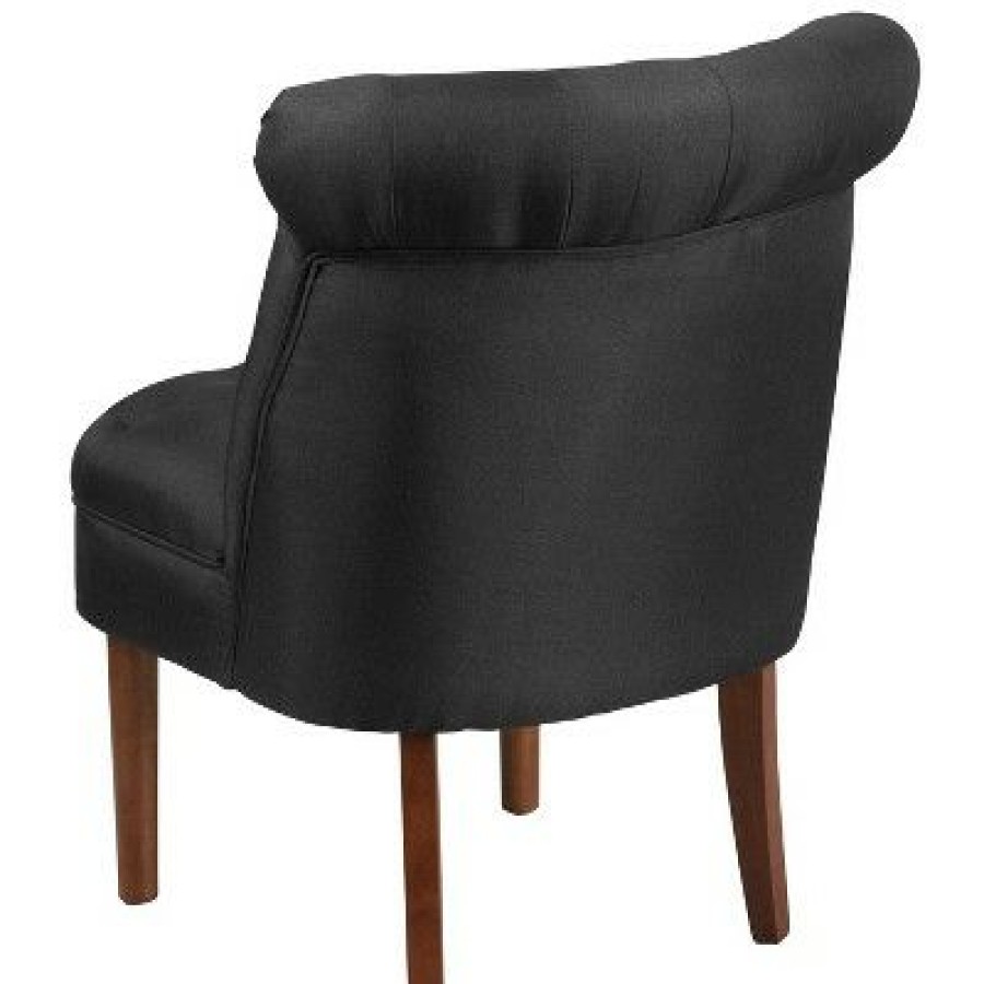 Flash Furniture Hercules Kenley Series Black Fabric Tufted Chair | * Clearance