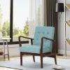 Marcola Mid Century Modern Upholstered Wood Framed Club Chair Christopher Knight Home | * New