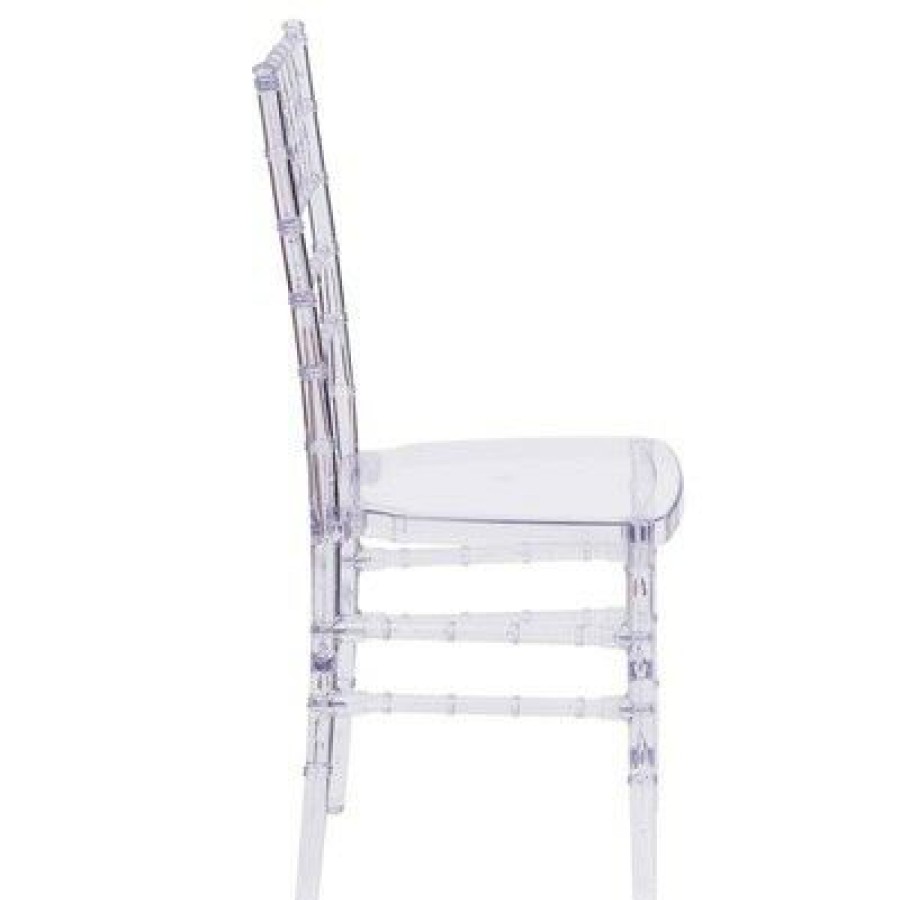 Riverstone Furniture Collection Leather Chiavari Chair Clear | * Best