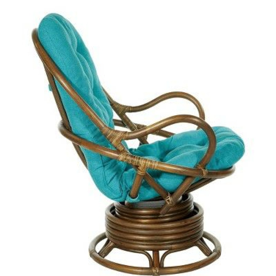 Kauai Rattan Swivel Rocker Chair Osp Home Furnishings | * Online